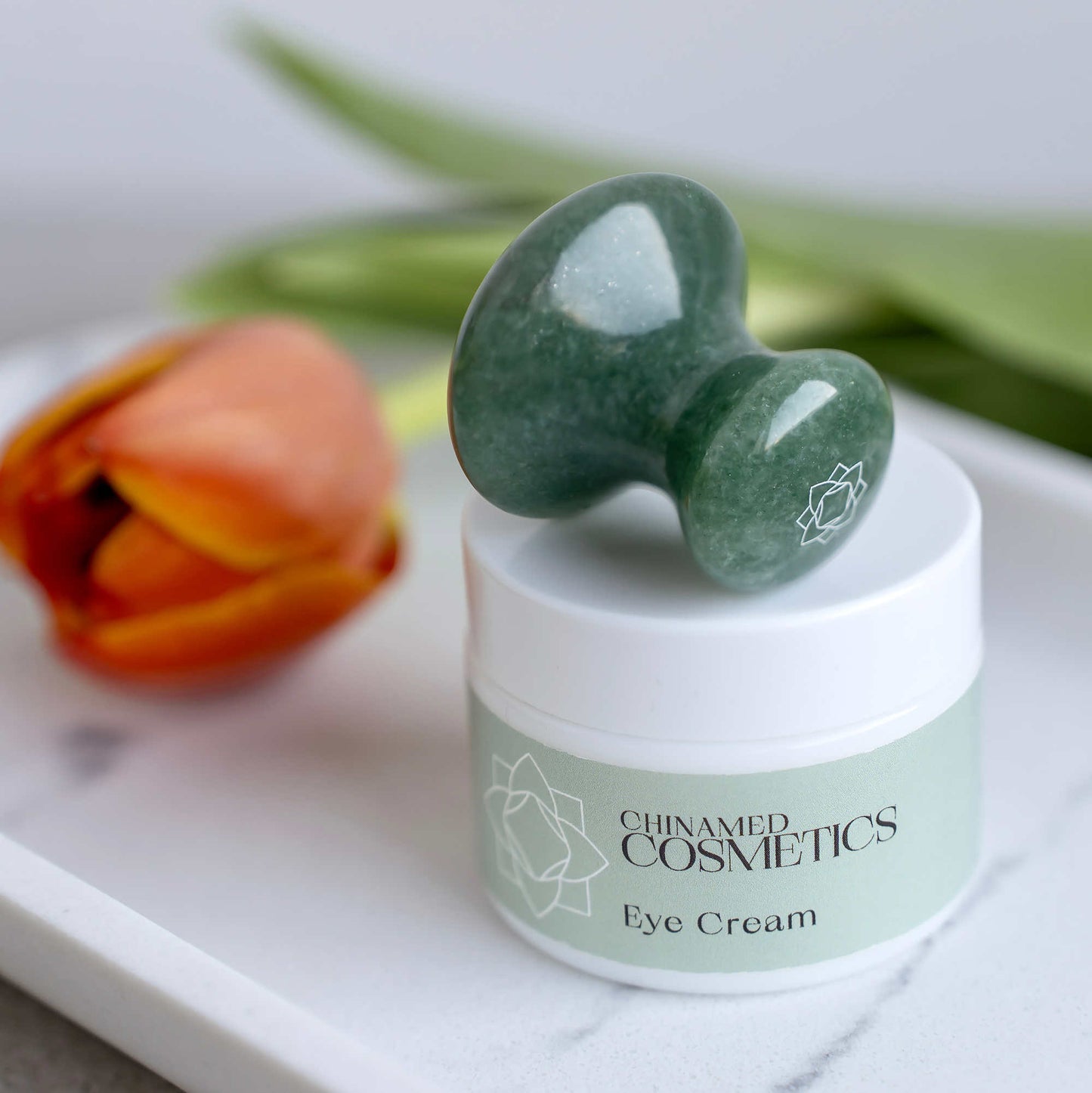 Set TCM-Augencreme plus Massage Tool